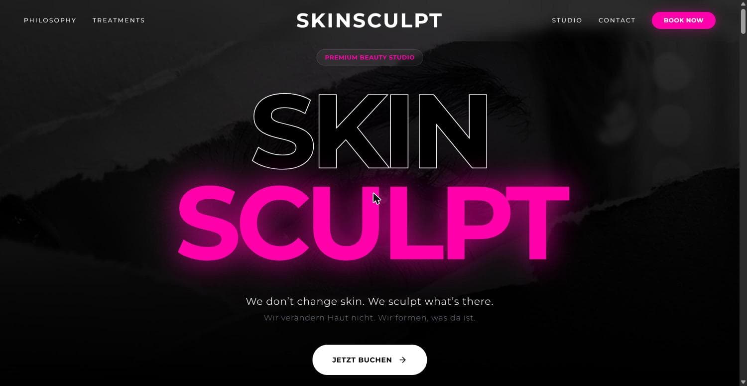 Website SKINSCULPT